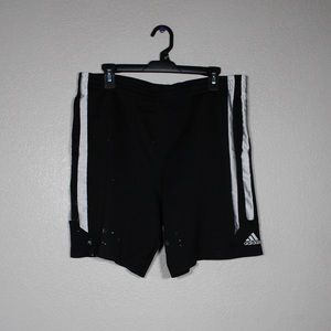 Black Adidas Paint Shorts
